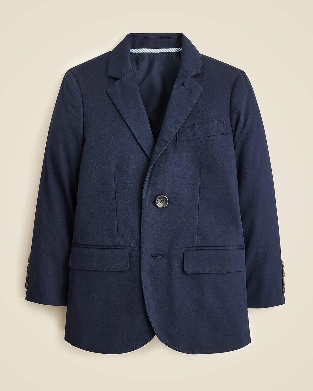 Crewcuts Boys' Ludlow Italian Chino Suit Jacket Navy 12